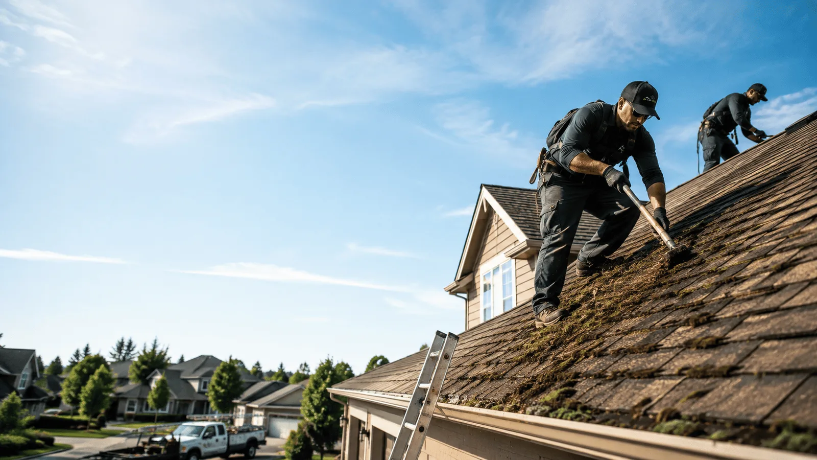 Roof Moss Removal in Palmdale, FL near me